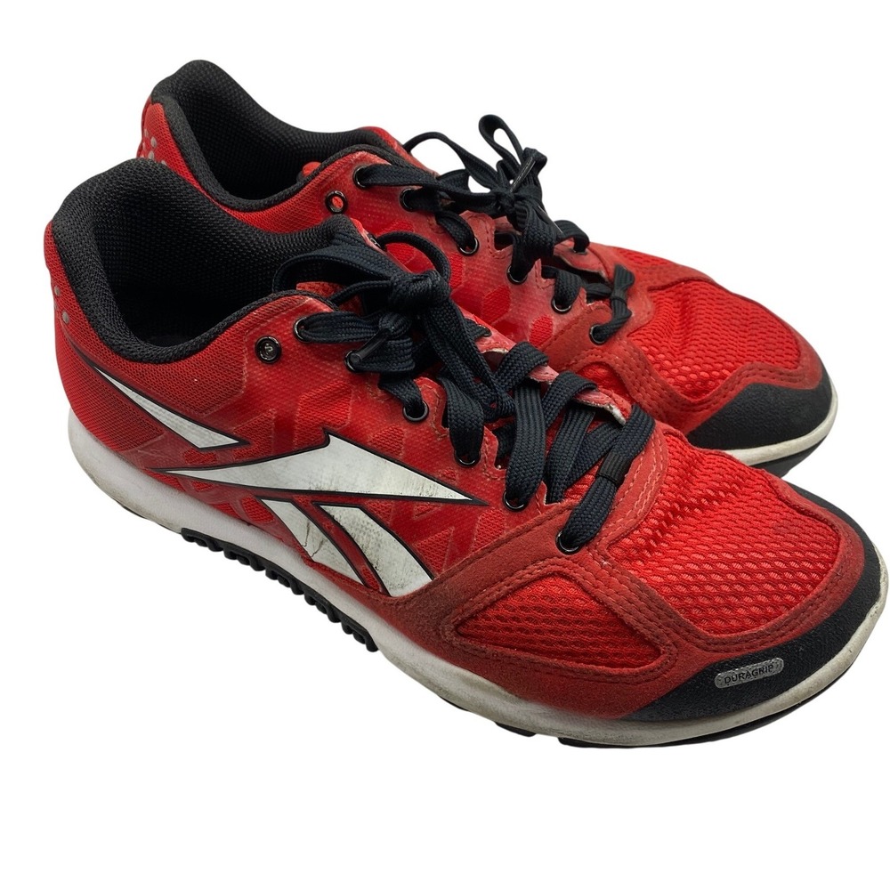 Reebok CrossFit Nano 4.0 Mens 6 Womens 8 Training Shoes Red V61505 Athletic Gym